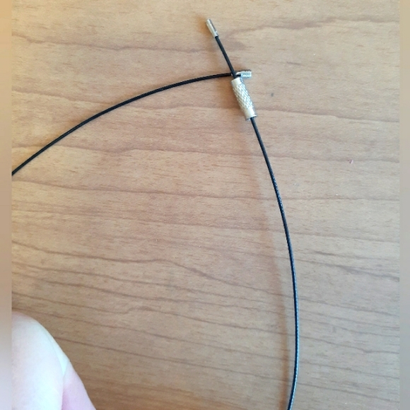 NWOT Murano Crystal Heart Necklace - Picture 3 of 6